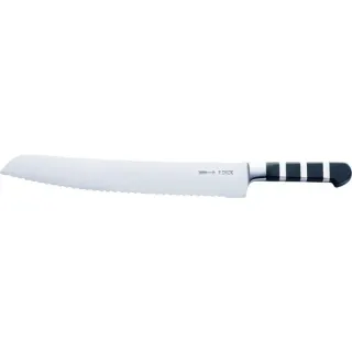DICK Serie 1905 Brotmesser Wellenschliff, 32cm (schwarz/silber)