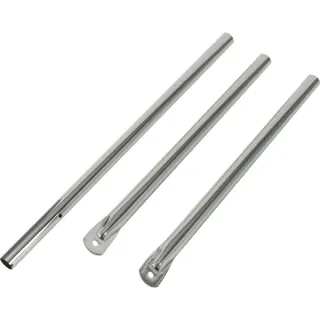 Weber Bein-Set für Master Touch/ Premium Ø 57cm, ab 2014, Ersatzteil (silber/schwarz, 3 Stück)