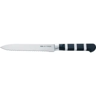 DICK Serie 1905 Allzweckmesser Wellenschliff, 13cm (schwarz/silber)