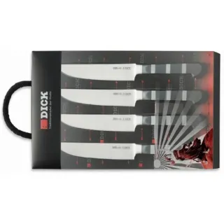 DICK Serie 1905 Steakmesser-Set (schwarz/silber, 4-teilig)
