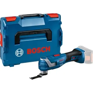 Bosch Professional Akku-Multi-Cutter GOP 18V-34 Solo Professional, 18Volt, Multifunktions-Werkzeug (blau/schwarz, ohne Akku und Ladegerät, L-BOXX)