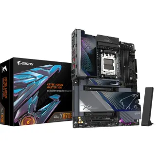 GIGABYTE X870E AORUS MASTER X3D, Mainboard (schwarz)