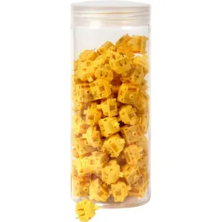 Keychron Gateron Cap V2 Golden-Yellow Switch-Set, Tastenschalter (gelb, 110 Stück)