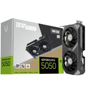 ZOTAC GeForce RTX 5050 Twin Edge OC 8GB, Grafikkarte (DLSS 5, 3x DisplayPort, 1x HDMI 2.1)