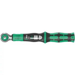Wera Drehmomentschlüssel Safe-Torque A 1 (schwarz/grün, 1/4" Vierkant, 2-12 Nm)