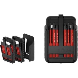 Wiha Bit-Satz slimBit electric (rot, 12-teilig)