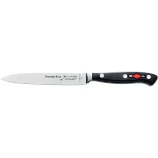 DICK Premier Plus Allzweckmesser Wellenschliff, 13cm (schwarz/silber)