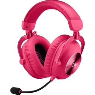 Logitech Gaming PRO X 2 LIGHTSPEED, Gaming-Headset (magenta, USB, 3.5 mm, Bluetooth)