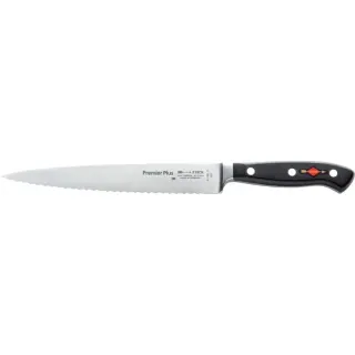 DICK Premier Plus Tranchiermesser Wellenschliff, 21cm (schwarz/silber)