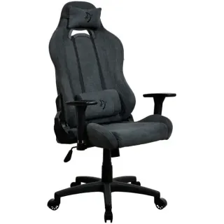 Arozzi Torretta Gaming-Stuhl, Soft Fabric V2 Dark Grey (dunkelgrau)