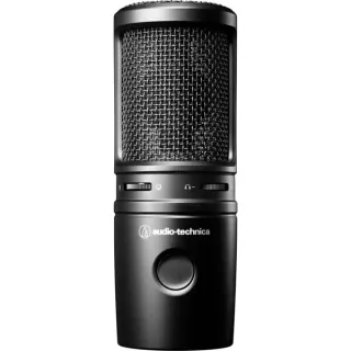 Audio-Technica AT2020USBX, Mikrofon (schwarz, USB-C, 3.5 mm Klinke)