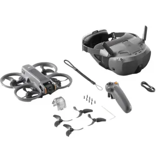 DJI Avata 2 Fly Smart Combo (ein Akku), Drohne (Mechanischer Ein-Achsen-Gimbal, inkl. Goggles N2 und RC Motion 2)