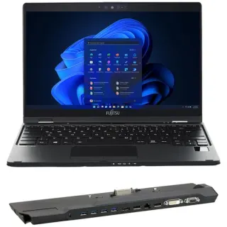 Fujitsu LIFEBOOK U939 Generalüberholt, Notebook (schwarz, Intel® Core™ i5-8365U, Intel® UHD Graphics 620, 8 GB LPDDR3, 256 GB (256 GB SSD), Windows 11 Home)