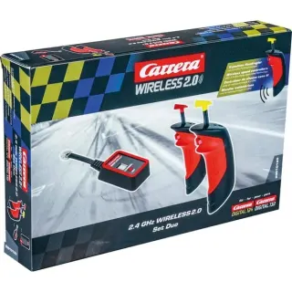 Carrera Wireless 2.0 Set Duo Digital 132/124, Controller (schwarz/rot)