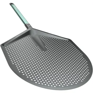 Gozney Pro Pizzaschieber XL, 16", Grillbesteck (grau/grün, für Pizzen bis ca. Ø 40cm)