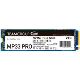 Team Group MP33 PRO 2 TB, SSD (PCIe 3.0 x4, NVMe 1.3, M.2 2280)
