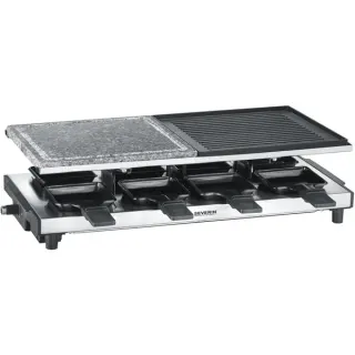 Severin Raclette RG 2373 (schwarz/edelstahl)