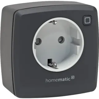 Homematic IP Schaltsteckdose (HmIP-PS-2-A) (anthrazit)