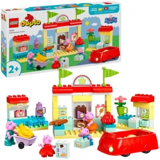 LEGO 10434 Duplo Peppas Supermarkt, Konstruktionsspielzeug