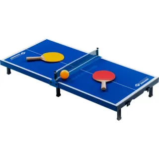 Donic-Schildkröt Tischtennis-Mini-Tisch-Set, Fitnessgerät (blau)