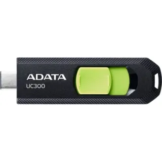 ADATA UC300 256GB, USB-Stick (schwarz/grün, USB-C 3.2 Gen 1)