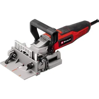 EINHELL Flachdübelfräse TE-BJ 900, Nutfräse (rot/schwarz, 900 Watt, für Flachdübelgrößen bis Typ 20)