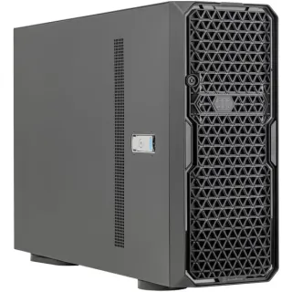 SilverStone WS380-E, Tower-Gehäuse (schwarz, NAS-Gehäuse)