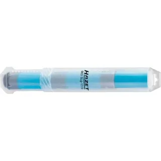 Hazet Steckschlüssel 903SLG-17/3, 1/2", 3 Stück (blau, mit farbiger Hülse, für Alu-Felgen, 17mm)