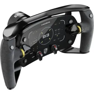 MOZA Porsche Mission R Steering Wheel, Austausch-Lenkrad (schwarz)