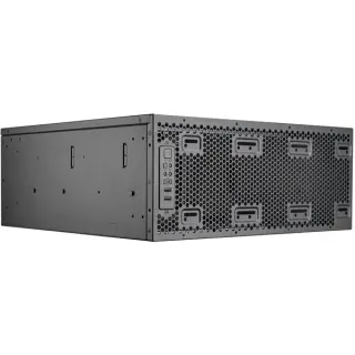 SilverStone RM4A 4U Rackmount, Rack, Server-Gehäuse (schwarz, 4 Höheneinheiten)