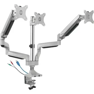 ICY BOX IB-MS505-TI, Monitorhalterung (silber/schwarz)