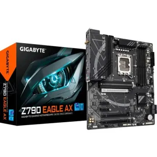 GIGABYTE Z790 EAGLE AX, Mainboard (schwarz/grau)