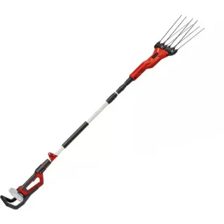 EINHELL Power X-Change Akku-Oliven-/Obstrüttler GE-FS 18/53 Li-Solo, 18Volt, Obstpflücker (rot/schwarz, ohne Akku und Ladegerät, mit Teleskop-Stiel)