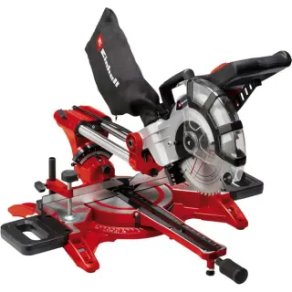 EINHELL Zug-Kapp-und Gehrungssäge TC-SM 2131/1 Dual, Kapp- und Gehrungssäge (rot/schwarz, 1.500 Watt)