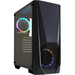 Xilence Xilent Blast, Tower-Gehäuse (schwarz, Tempered Glass)