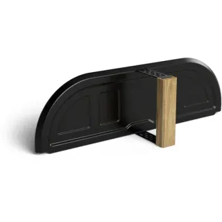 Gozney Dome Gen 2.0 XL Tür mit Dichtung (schwarz, mit Luftschieber, für Dome Pizzaofen)