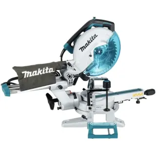 Makita Kapp-und Gehrungssäge LS1110F, 260mm, Kapp- und Gehrungssäge (blau, 1.450 Watt)