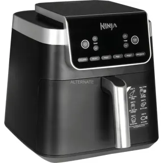 Ninja Heißluftfritteuse MAX PRO AF180EU (schwarz, 2.000 Watt, Korb 6,2 Liter)
