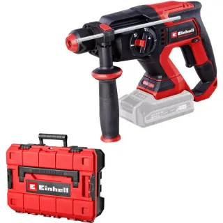 EINHELL Professional Akku-Bohrhammer TP-HD 18/22 D Li BL - Solo, 18Volt (schwarz/rot, ohne Akku und Ladegerät, in E-Case)