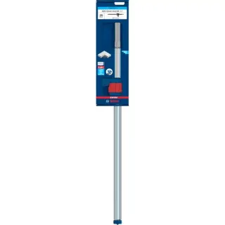 Bosch Professional EXPERT Hammerbohrer SDS Clean max-8X Set, Ø 25mm (Arbeitslänge 400mm, Saugbohrer inkl. Absauganschluss)