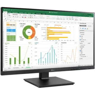 LG 27BN65Q-B Generalüberholt, LED-Monitor (68.5 cm (27 Zoll), schwarz, QHD, AH-IPS, AMD Free-Sync, USB-Hub)