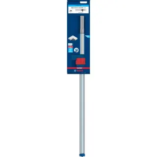 Bosch Professional EXPERT Hammerbohrer SDS Clean max-8X Set, Ø 24mm (Arbeitslänge 400mm, Saugbohrer inkl. Absauganschluss)
