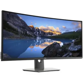 Dell U3818DW Generalüberholt, LED-Monitor (95 cm (38 Zoll), schwarz/grau, WQHD+, IPS, Curved, HDMI, DP, USB-C)