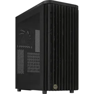 ASUS PROART PA401 WOOD , Tower-Gehäuse (schwarz/holz, Mesh - Version)