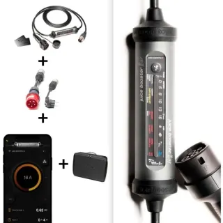 Juice Technology JUICE BOOSTER 3 air Country EU Basic Set, Wallbox (anthrazit/schwarz, 1,4 - 11 kW, 3,1 Meter Kabel)