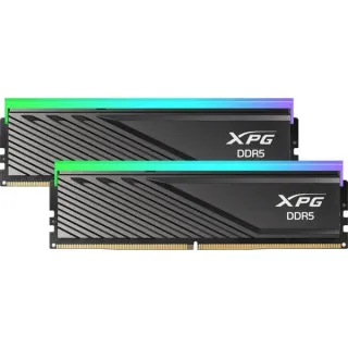 ADATA DIMM 64 GB DDR5-6000 (2x 32 GB) Dual-Kit, Arbeitsspeicher (schwarz, AX5U6000C2832G-DTLABRBK, XPG Lancer Blade RGB, INTEL XMP, AMD EXPO)