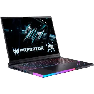 Acer Predator Helios 16 AI OLED (PH16-73-965V), Gaming-Notebook (schwarz, Intel® Core™ Ultra 9 275HX, NVIDIA GeForce RTX 5090, 64 GB DDR5, 2 TB (1 TB SSD & 1 TB SSD), Windows 11 Home)