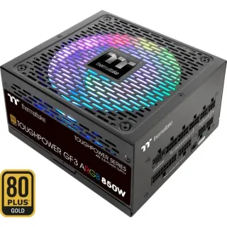 Thermaltake Toughpower GF3 ARGB 850W Gold, PC-Netzteil (schwarz, 5x PCIe, Kabel-Management, 850 Watt)