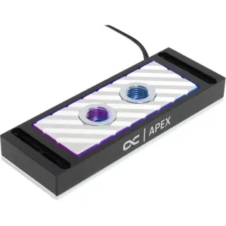 Alphacool Apex RAM X4 Water Cooler Silver, Wasserkühlung (schwarz/silber)