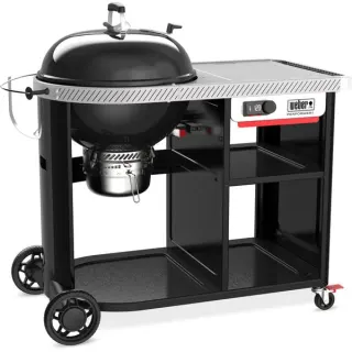 Weber Holzkohlegrill Performer Premium Smart (schwarz/silber, Ø 57cm)